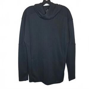 Nike Dri-Fit black hooded sweatshirt men's Small